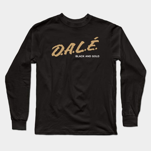 LAFC - Dale! Black & Golllllddddddddd! Long Sleeve T-Shirt by TheAestheticHQ